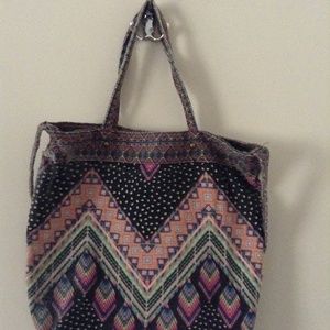 Thrifted Colorful Geometric Crossbody Bag